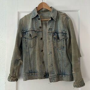Mega Distressed Vintage Levi’s Denim Jacket